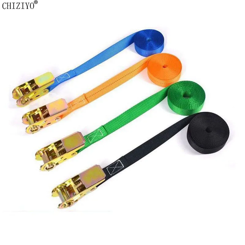 2 м нейлоновый веревочный ремень с трещоткой, автомобильный натяжной ремень, грузовой ремень для мотоцикла, автомобиля, багажа, кемпинга на открытом воздухе