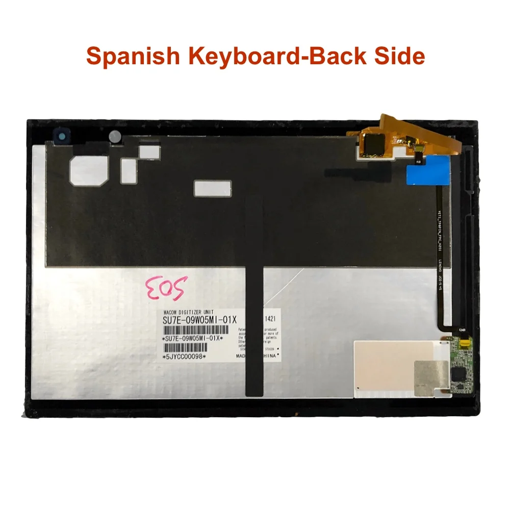Teclado latino de YB1-X90, Touchpad para Lenovo Yoga Book, YB1-X90L, YB1-X90F, X91F, compatible con teclado español, Original, nuevo