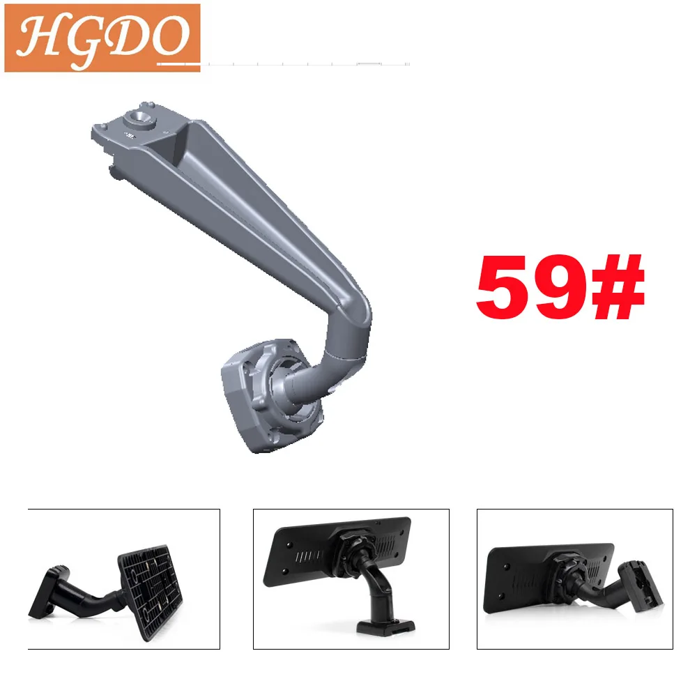 HGDO NO.59 Number 59 Car DVR Holder Mounts Rearview Mirror DVR Holder Car GPS Recorder Mount Universal Holders Bracket Dash Cam