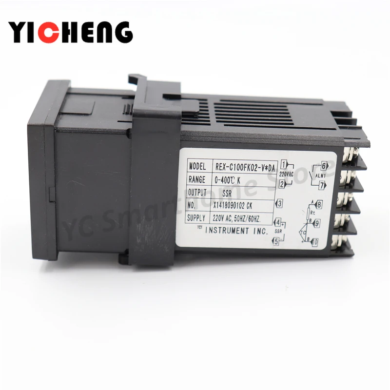 1pcs PID Digital Temperature Controller REX-C100  0 To 400C K Type Input SSR Output    0 To 400C  K type input relay output