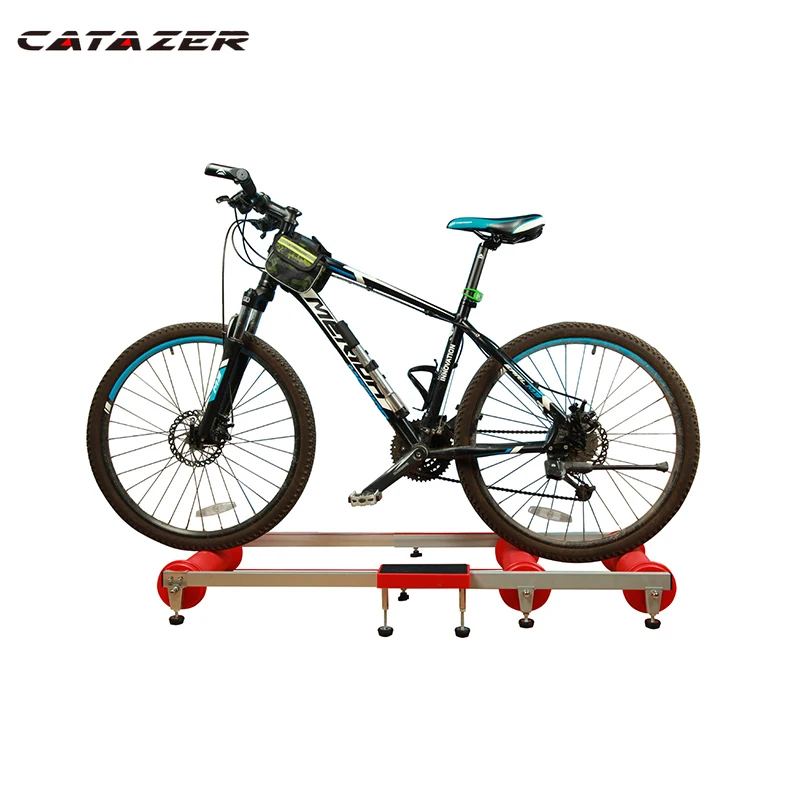 

Road Mountain Bike Training Roller Platform Aluminum Alloy Indoor Outdoor Train Warm-up Riding Platform Roller Training Platform