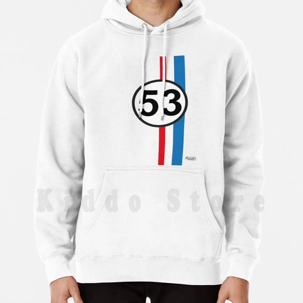 

53 Race Design Hoodie Long Sleeve Herbie Love Bug Beetle 1200 1300