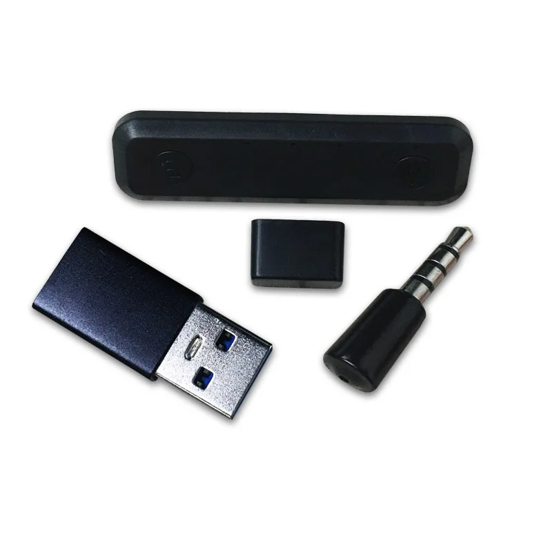 Adaptador inalámbrico USB tipo C, transmisor compatible con Bluetooth, receptor de Audio VF, micrófono para Nintendo Switch, PS4, PC