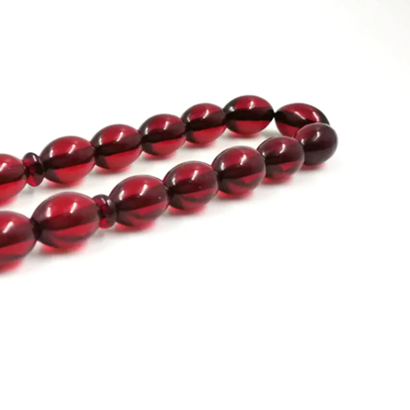 Tasbih Red resin 33 beads muslim bracelet gifts islamic jewelry arabia popular fashion style profession Misbaha store