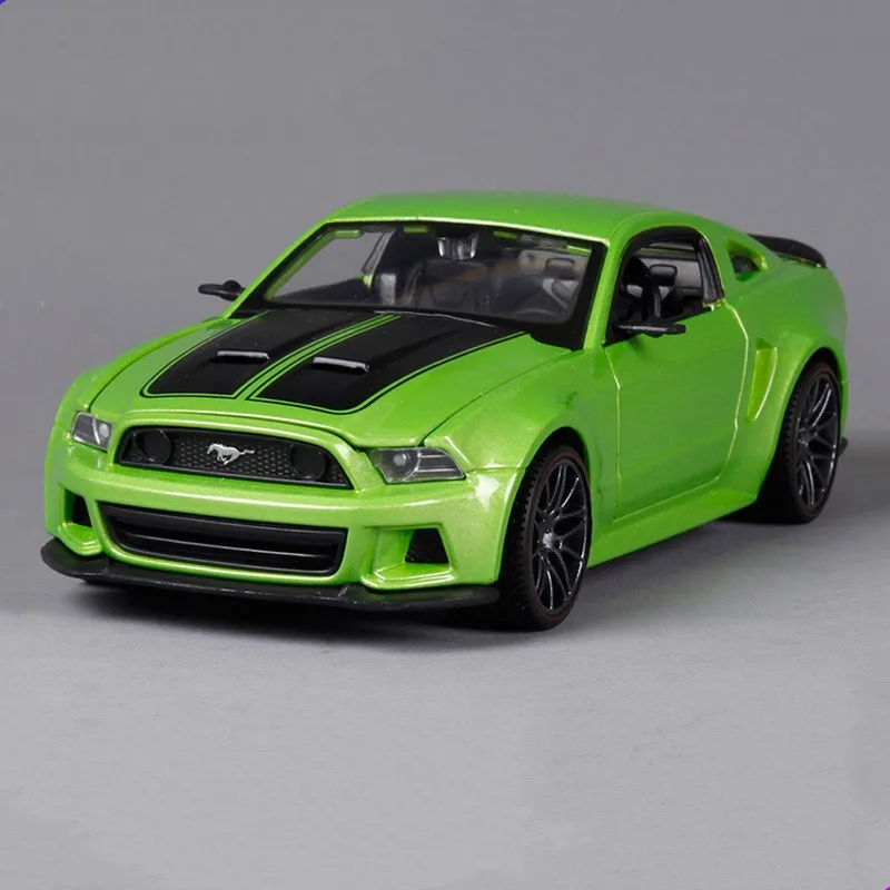 Exquisite 1:24 Mustang GT alloy model,simulation die-casting sports car model,premium collection& gif,free shipping