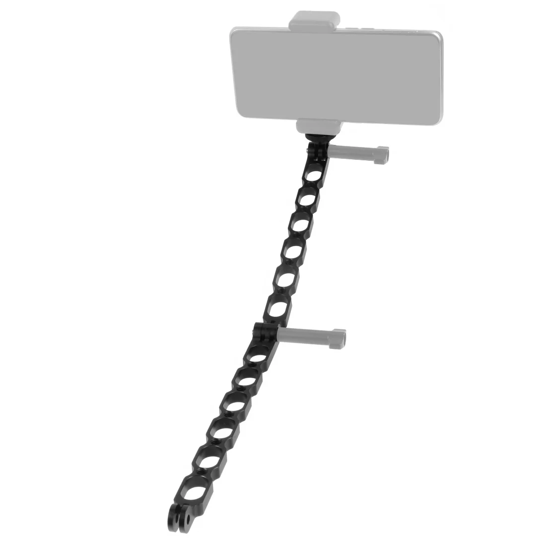 Aluminiowy uchwyt przedłużający do selfie Wspornik pręta 1/4" do GoPro 13 do Insta360 do kamery DJI Osmo Action 4