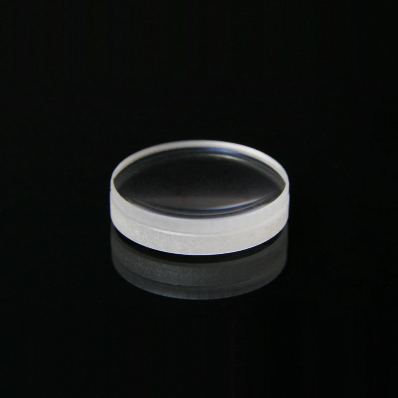 Factory process customized optical spherical achromatic doublet lens 17 mm with focal length 51.98 mm and coating  400~700 NM