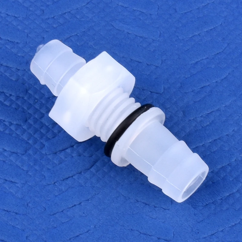 5~200pcs M12~M16 To 8~12mm PP Pagoda Direct Connector With Nut O-Ring Aquarium Tank Air Pump Adapter Irrigation Water Hose Joint