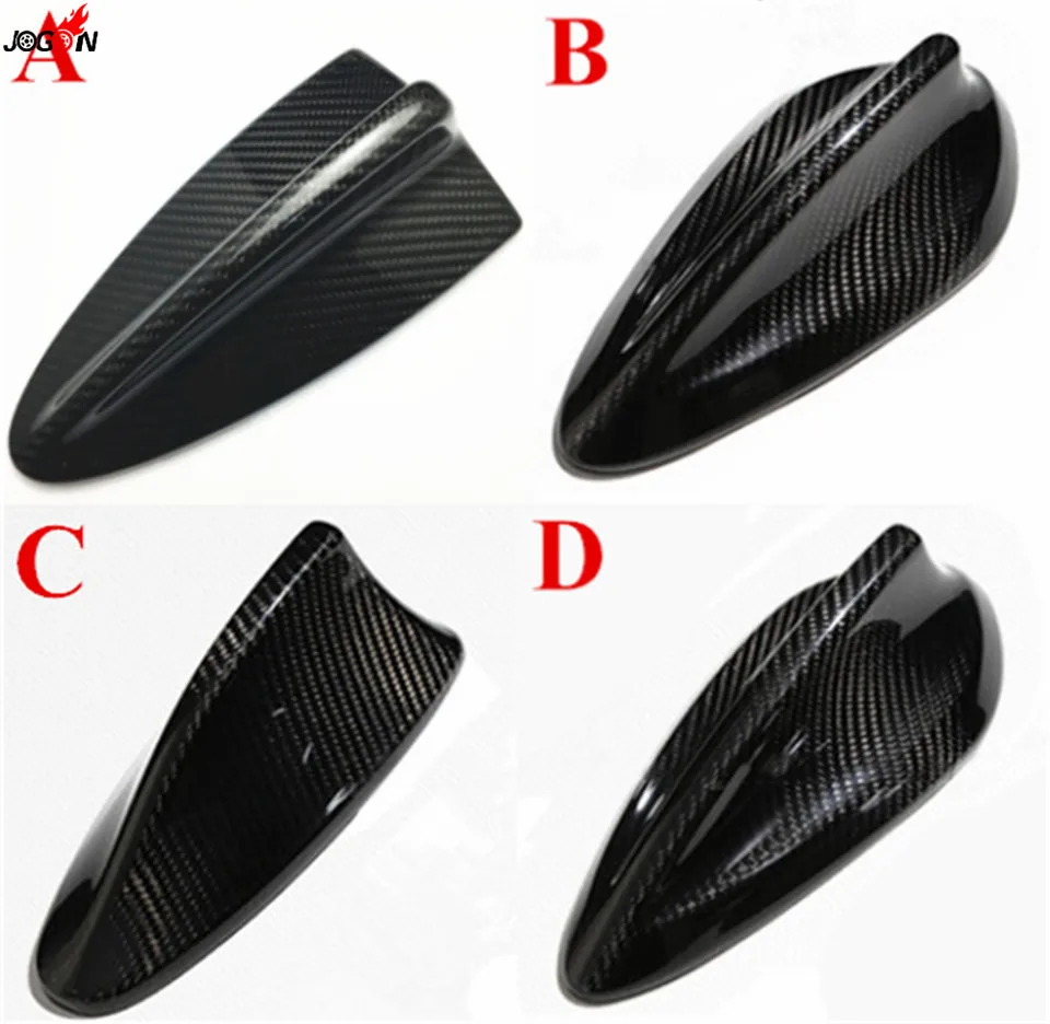 Carbon Fiber Exterior Car Roof Shark Fin Antenna Aerials Cover Trim For BMW 1 2 3 4 5 6 7 Series X1 X3 X4 X5 X6 M3 M5