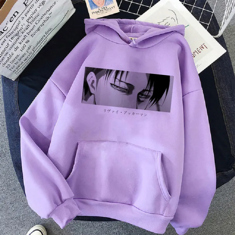 2021 Anime Hoodie Attack On Titan Hoodies Long Sleeve Streetwear Harajuku Sweatshirt Women Sport Pullover Winter Hoodie Tops Y24