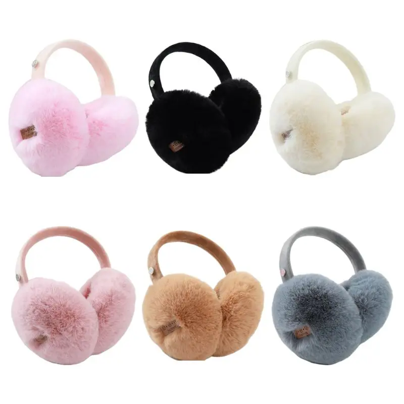 

2024 New Unisex Winter Warm Bluetooth Earmuffs Wireless Plush Earphone Music Ear Warmers