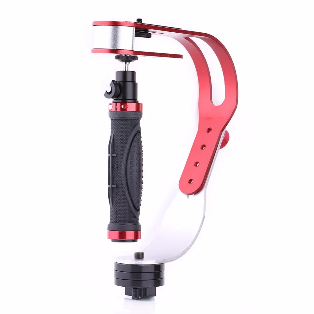 Handheld Stabilizer Gimbal for Gopro DSLR SLR Digital Camera Sport DV Aluminum Alloy estabilizador de camera DSLR Universal Red