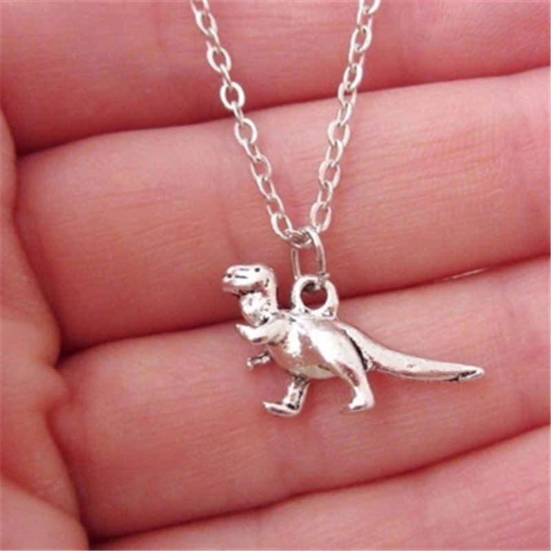 Handmade Neckalce - Tyrannosaurus Rex Necklace - T-Rex Dinosaur Necklace - Cute Pendant Necklace