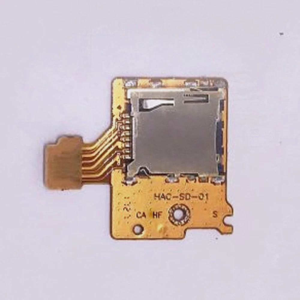 볼륨 플렉스 케이블 SD TF 카드 슬롯 소켓 보드 금속 Sticke 왼쪽 오른쪽 ABXY 버튼 스티커 필름 스위치 NS JoyCon