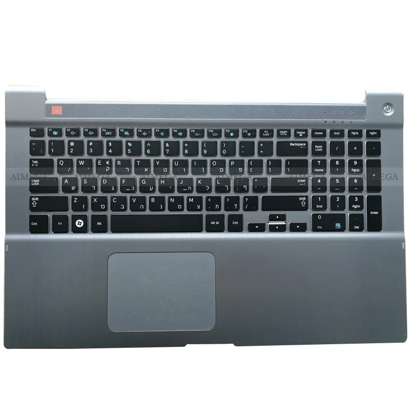 Imagem -03 - Portátil Palmrest Case Superior para Samsung Np700z7a Np700z7b Np700z7c Computador Portátil Case com Teclado Touchpad Novo Case do