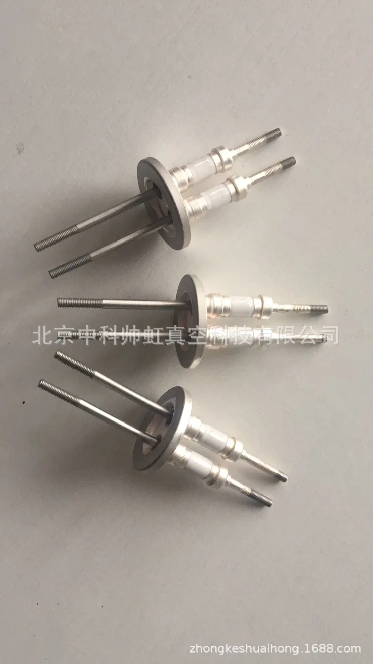 KF25สูญญากาศสูงความดันเซรามิค Electrode หน้าแปลน