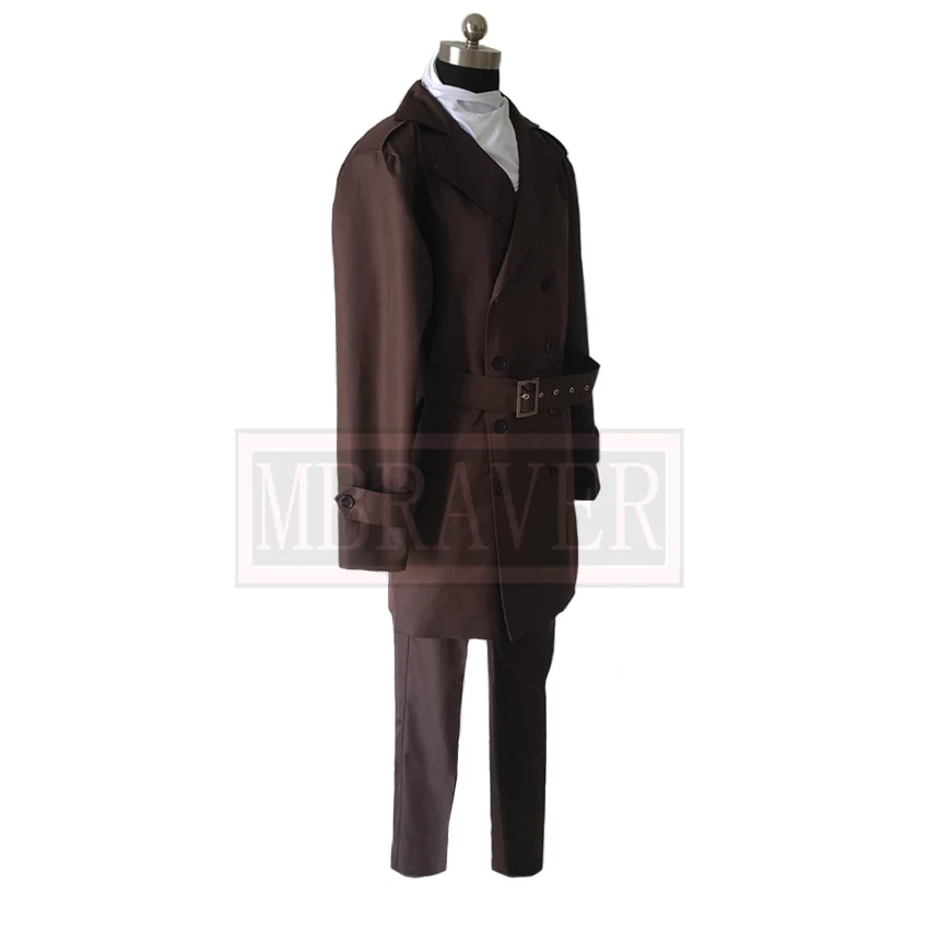 Superhero Walter Kovacs Rorschach Outfit  Cosplay Costume Halloween Party Uniform Custom Made Any Size - view 3