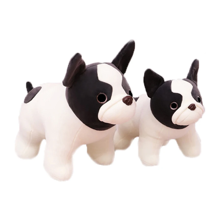 น่ารัก French Bulldog ตุ๊กตาของเล่น Sitting Pose Mascot เงาสุนัขตุ๊กตาตุ๊กตาตุ๊กตาตุ๊กตาเด็กของขวัญ