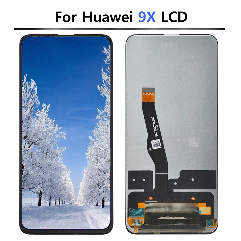 6.59'' Original LCD For Huawei Honor 9X STK-LX1 Full LCD DIsplay + Touch Screen Digitizer Assembly Replacement For Huawei 9X LCD