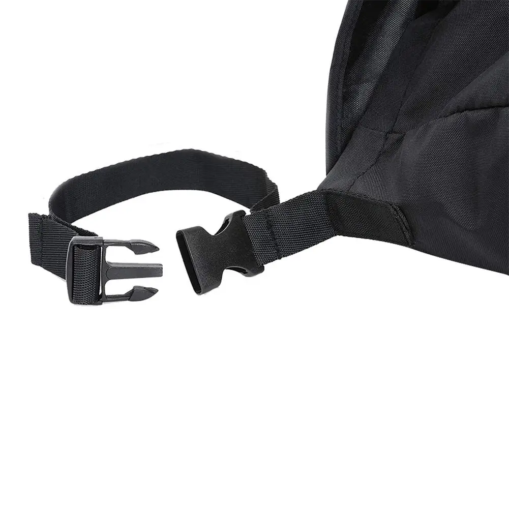 Borsa zaino per sedia a rotelle di grande capacità tracolla regolabile sedia a rotelle e accessori per camminatori borse portaoggetti laterali