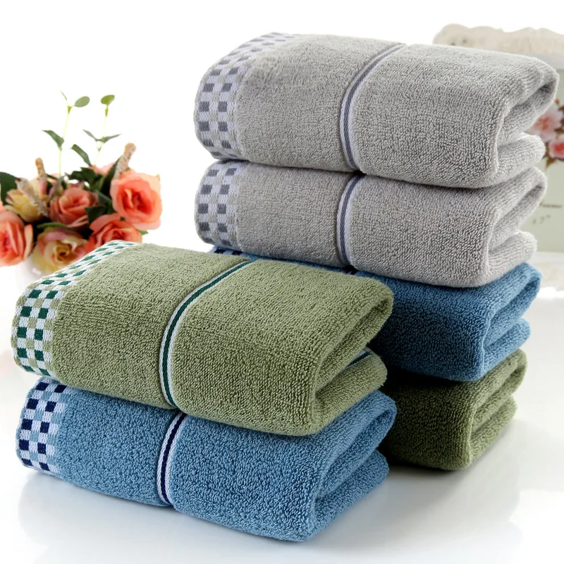 Face Towel 100% Cotton Hand Towel Terry Absorbent Washcloths Bathroom Towel Salon Home Hot Sale towel 1 piece