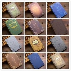 European Style A5 Diary Notebook Retro Magic Notebook Student Supplies Classical Gift Journal Notebook  Office Supplies