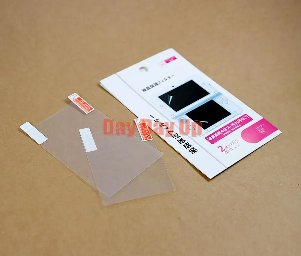 3DSXL 3DSLL LCD 필름 스크린 보호 필름 3DS XL LL 용 1 세트 HD 클리어 탑 바텀 터치 프로텍터