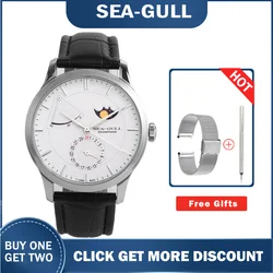 Seagull  Watch 819.12.3002 Collector Moon Phase Multi-function Calendar Automatic Mechanical Men's Watches