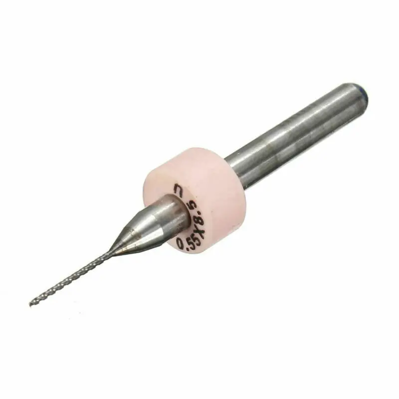 10 pz 0.1-1.4MM carburo Micro punte da trapano stampa circuito punte da trapano CNC PCB Twist Drill