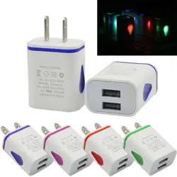 USB Wall Chargers Quick Charging Head Service Power Adapter green