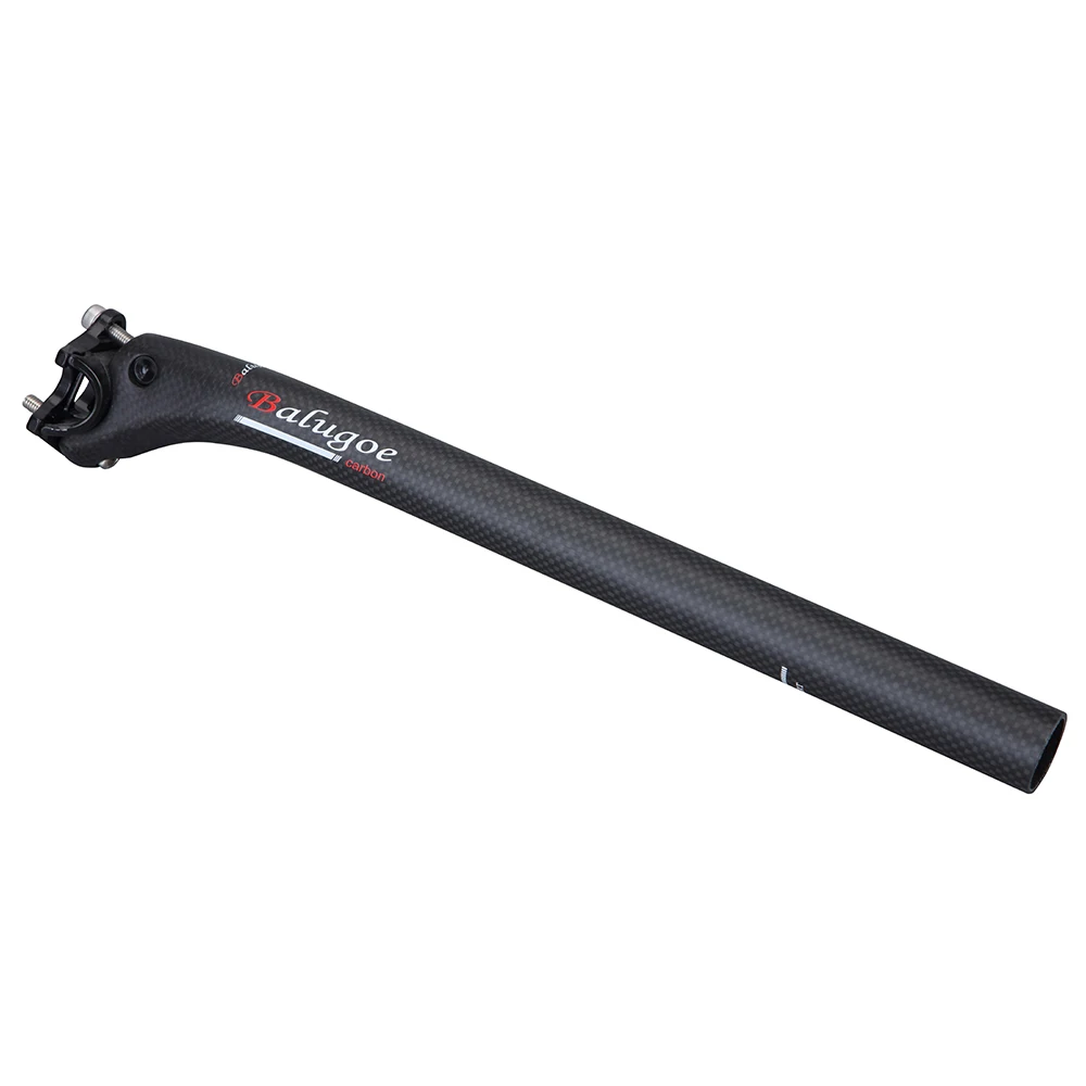 BALUGOE – Sattelstütze für Mountainbikes aus Vollcarbon, Sattelrohr, Sattelstütze für Rennräder, 27,2, 30,8, 31,6–350, 400 mm, 2020. – Detail 3