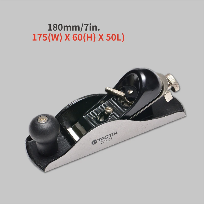 180mm Woodworking Hand Planer Wood Planer Tool Flat Plane Bottom Edge Wood Trimming Tools For Carpenter Woodcraft Tool