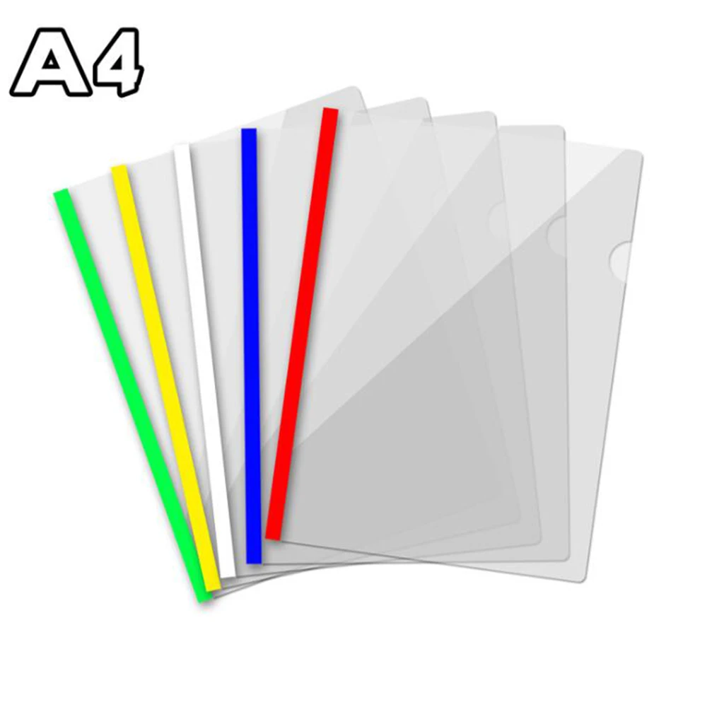 

Transparent Folder File Folder 4 Loaded Rod Clamp A4 Transparent Rod Clamp Insert File Folder Book Report