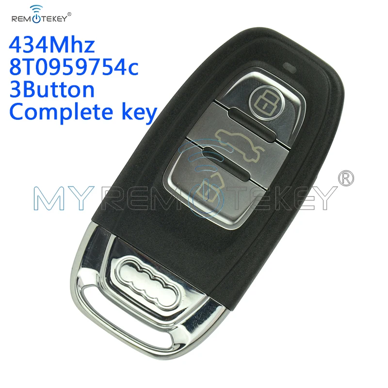 REMTEKEY FCC 8T0959754C Smart Car Key Remote Conrol 3 Button 434Mhz for Audi A4 A6 Q5 SQ5