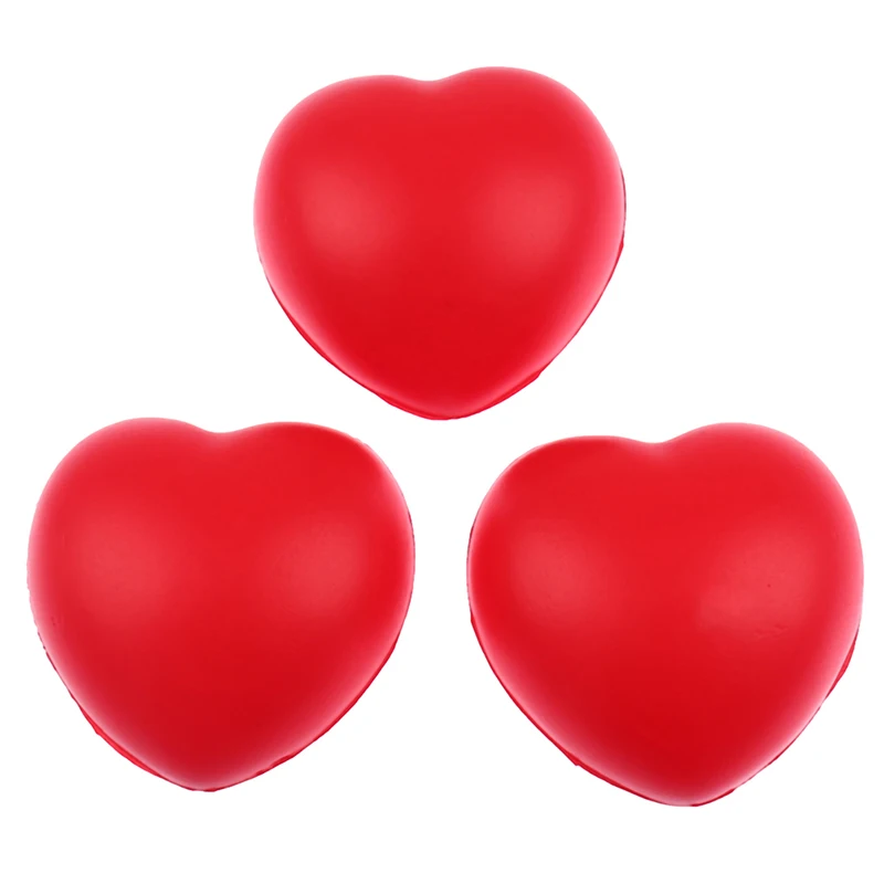 Heart Shaped Stress Relieve Ball For Kids Adults Anxiety Relief Autism Toys Gift