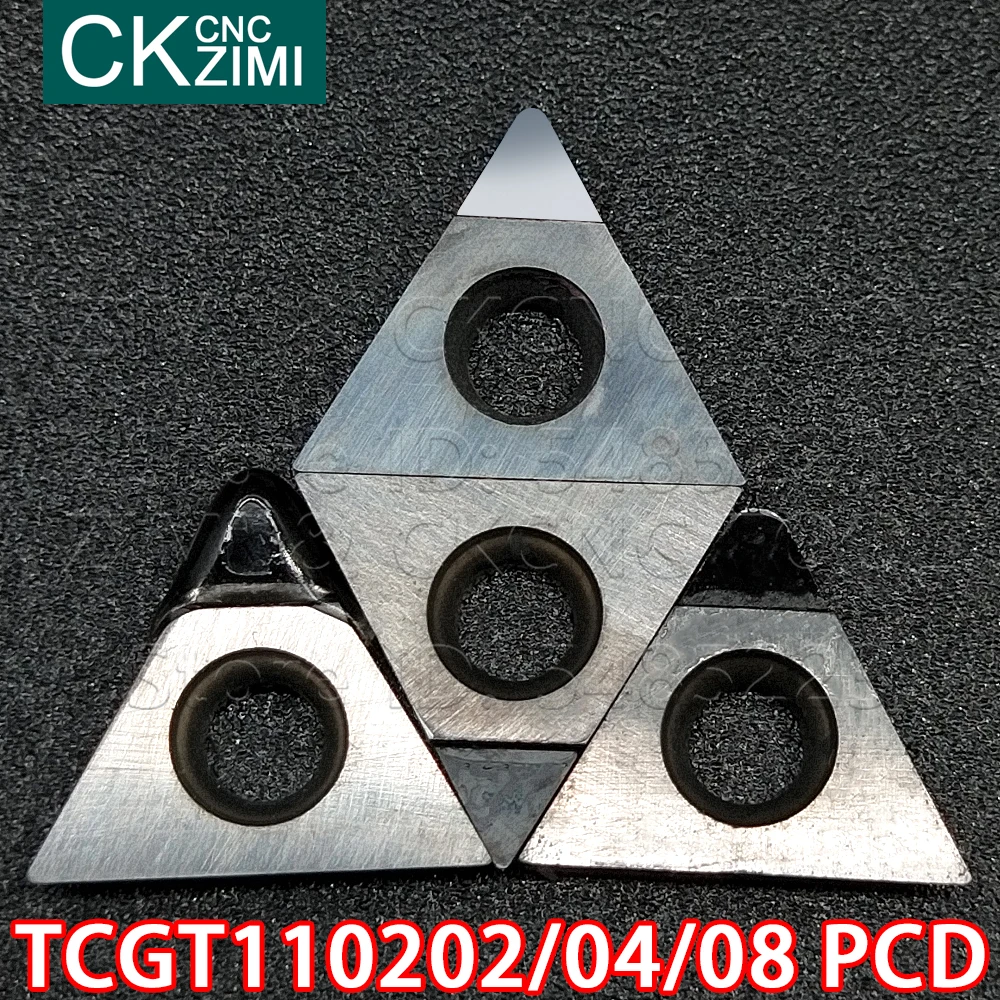 TCGT110202 PCD TCGT110204 PCD TCGT110208 PCD إدراج إدراج الماس تحول إدراج أداة أدوات الكمبيوتر TCGT 16T3 للألمنيوم النحاس