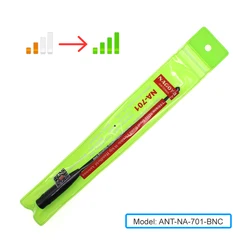 100% Original Nagoya Na-701 BNC VHF/UHF (144/430Mhz) Antenna for IC-V8 IC-V82 IC-V85 TK308 Walkie Talkie