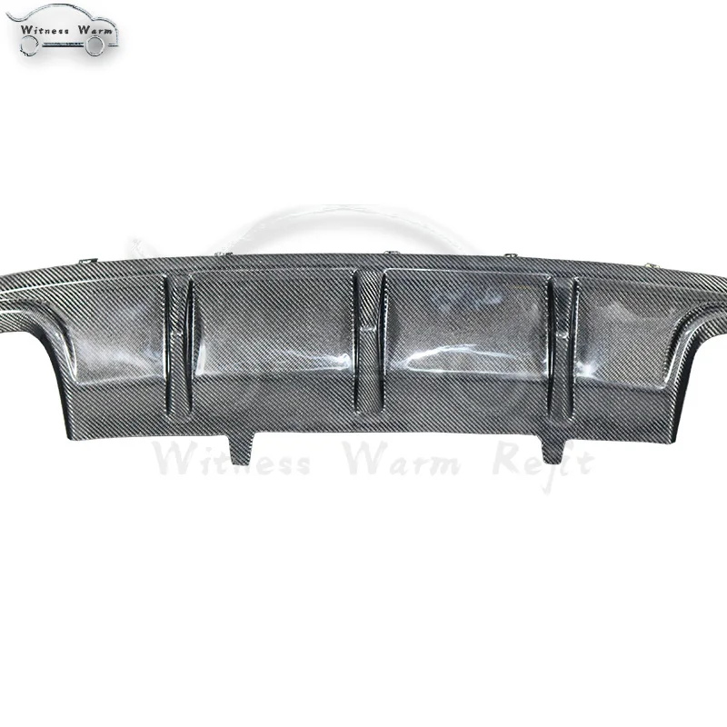 Car Rear Bumper Diffuser Lip Spoiler for Volkswagen Cc Rline Style Standard Bumper 13-18