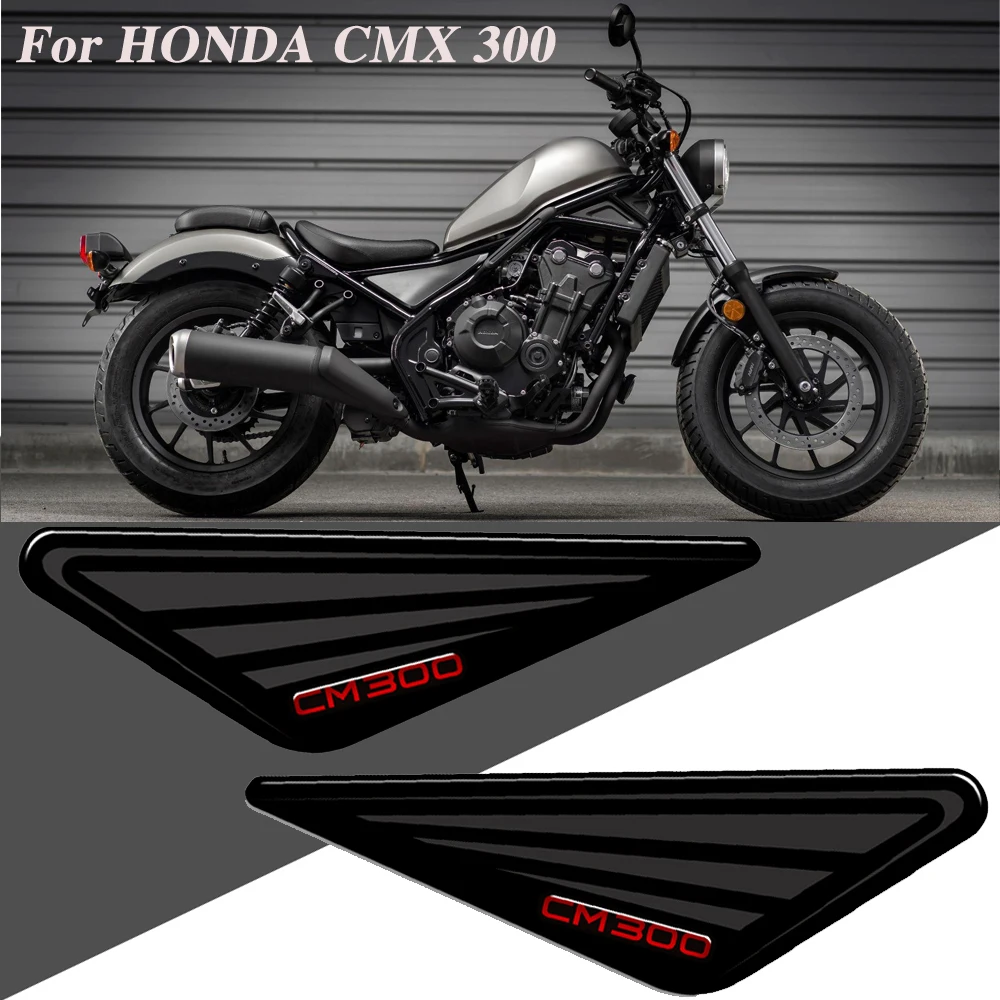 

Наклейки на бак для HONDA Rebel CMX CM 300 CMX300 CM300, наклейка с эмблемой, логотип, протектор, топливный масляный набор, наколенник