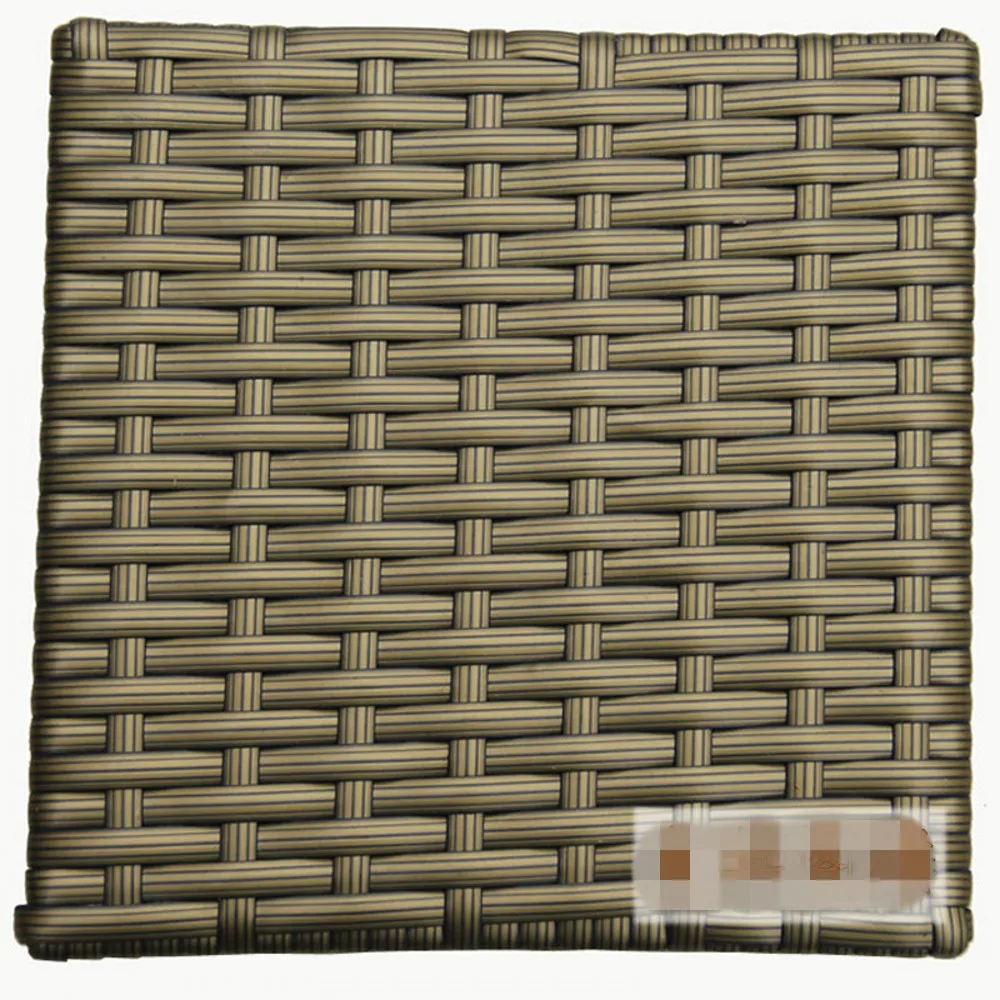 500G 0.8MM Wide Gold Flat Synthetic Rattan Weaving Material Plastic Rattan For Knit And Repair Chair Table Etc