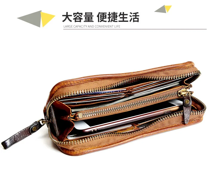 SIKU genuine leather men wallets Fashion men purse famous brand wallet men