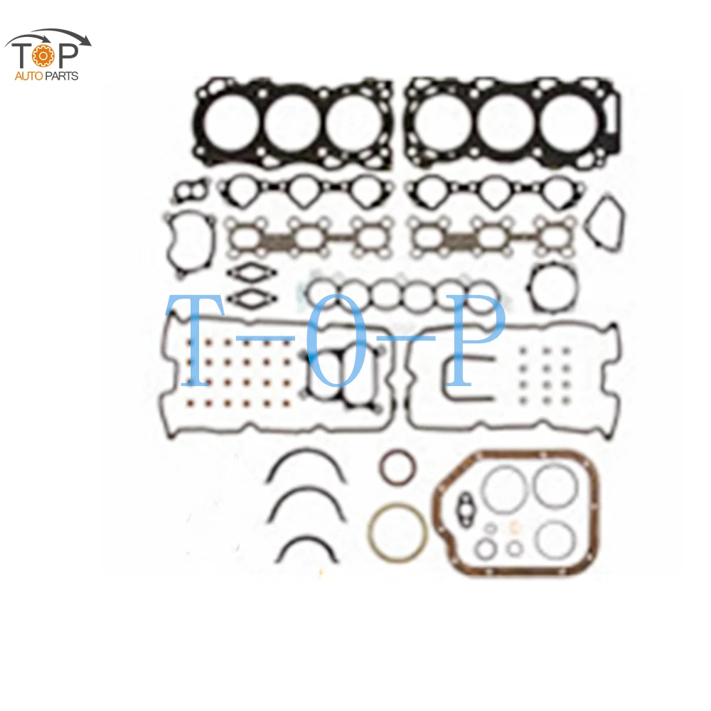 

Полный комплект прокладок двигателя VQ20 A33 для Nissan Cefiro 1994-2003 1995cc 2.0L 11044-2Y015 10101-6Y225