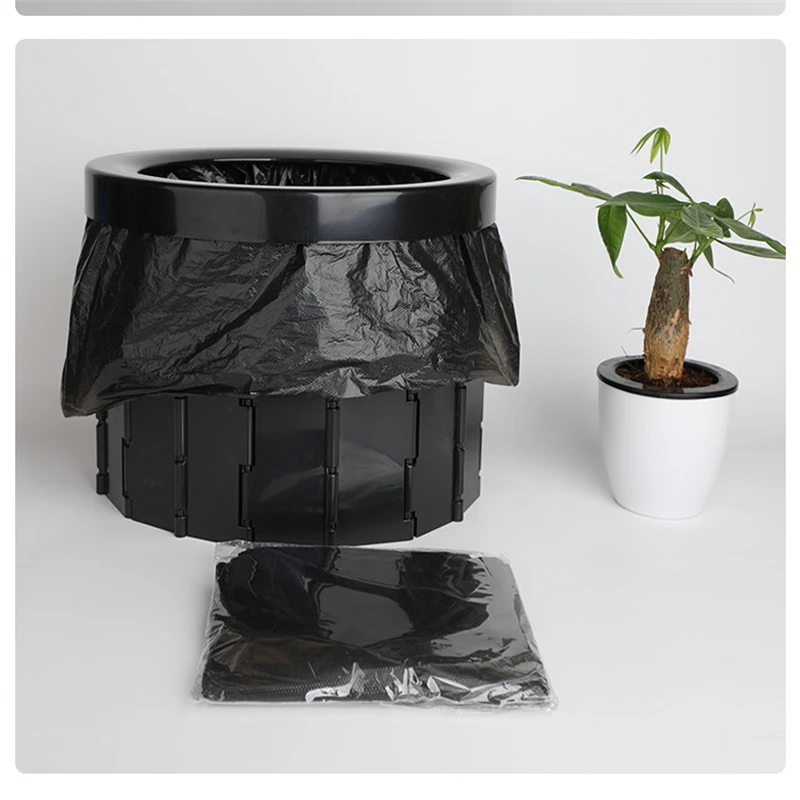 Outdoor Car Toilet Garbage Bag For Adults And Children With Roll-Up Cleaning Sack Suitable For Portable Toilets