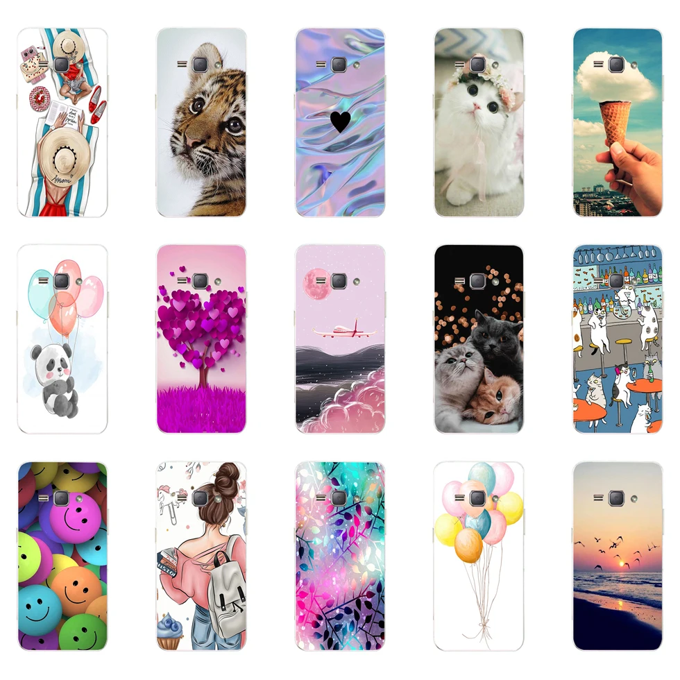 For Coque Samsung Galaxy J1 2016 Case Soft TPU Silicone Case For Funda Samsung J1 6 2016 J120 J120F J120H J120F Phone Cases 5