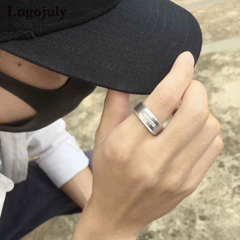 Cincin Fashion Pria Cincin Tungsten Karbida Cincin Pernikahan Perhiasan Ulang Tahun Cincin Tungsten Hadiah untuk Perhiasan Pesta Pengantin Pria