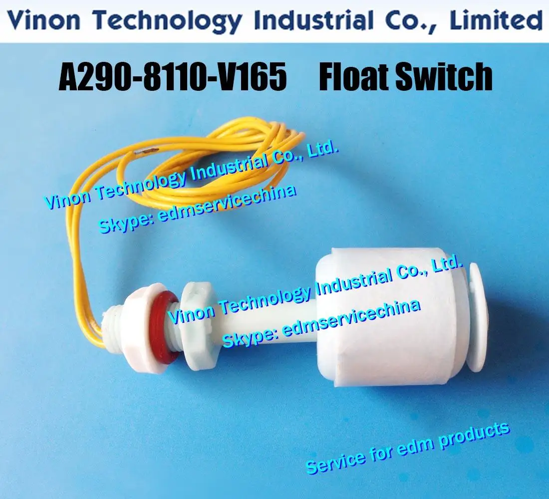 FA290-8110-V165 /FLTW Float Switch F611, edm parts (Stainless Steel type or Plastic type) for 0C,0iA,0iB,0iC,1C,1iA,1iB,1iC