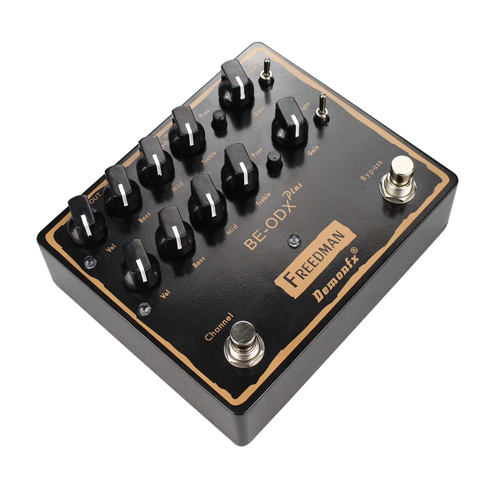 Demonfx-BE-ODX Plus BE-OD Deluxe akcesoria do gitary przesterowanej Overdrive, pedał efektów gitarowych, dwukanałowy chór, BE-ODX Plus