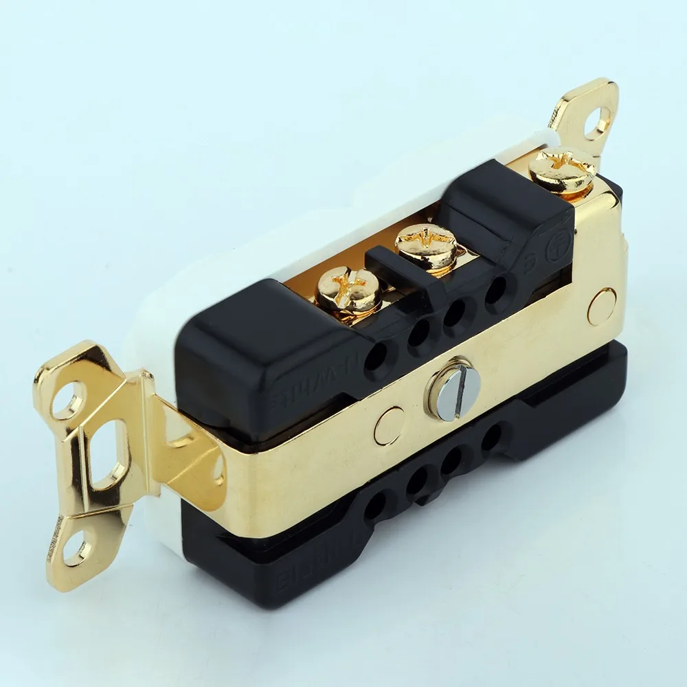 Distribuidor de corriente de pared de alta gama, toma de corriente estándar americano, núcleo de enchufe de pared 20A, audio HIFI especial 86, asiento trasero