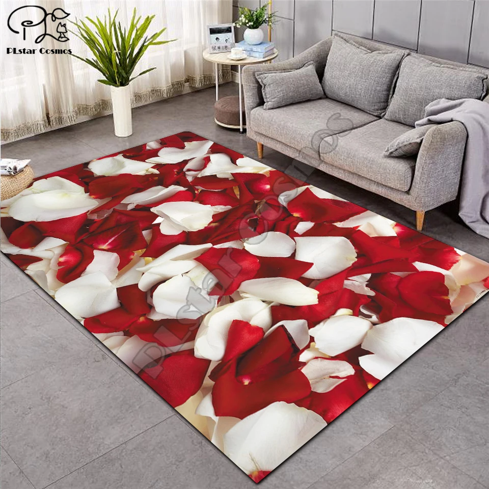 

European Style High Quality Flower 3D Carpet For Living Room Rugs Bedroom Anti-Slip Floor Mat Fashion Kitchen Carpet Area Rugs11