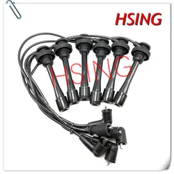 Ignition Cable Spark Plug Wire Set Fits For L200 Pajero Montero & Montero Sport ***Part No# MD371794 MD371980 MD338249